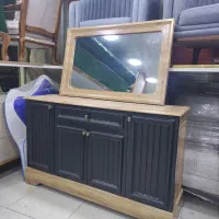 دکوری کنسول با اینه وکیوم