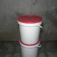 سطل دردار و دبه ۲۰لیتری دست‌دوم(سفید)