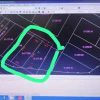 زمین داخل بافت در دل جنگل