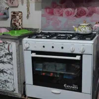 اجاق گازپنج شعله طرح فر