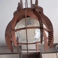 لوستر چوبی