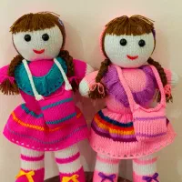 عروسک کاموایی|صنایع دستی و سایر لوازم تزئینی|رشت, کوی مهر|دیوار