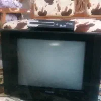 تلویزیون 21 انج مشکی رنگ|تلویزیون و پروژکتور|سنندج, |دیوار