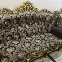 مبل استیل ۹ نفره با ویترین|مبلمان خانگی و میز عسلی|تهران, شهرک یاس|دیوار