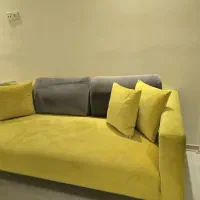 مبل ۳ نفره مخمل مدرن بسیار شیک