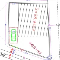 زمین مسکونی با پروانه ساخت