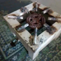 اجاق تک شعله
