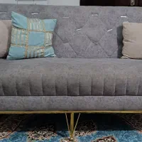 مبل ۷نفره پاناما همراه عسلی|مبلمان خانگی و میز عسلی|هشتگرد, هشتگرد قدیم|دیوار