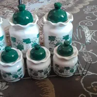 سرویس ادیه جات آشپزخانه .کوهچنار|ظروف سرو و پذیرایی|کوه چنار, |دیوار