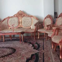 مبل‌سلطنتی|مبلمان خانگی و میز عسلی|فرخ‌شهر, |دیوار