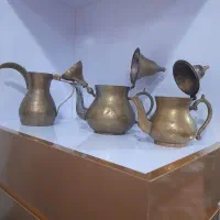 قوری برنجی|کلکسیون اشیاء عتیقه|پارس‌آباد, |دیوار