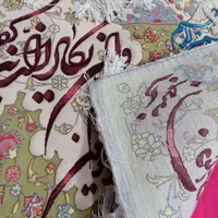 تابلو فرش دستباف ابریشم|تابلو فرش|آباده, |دیوار