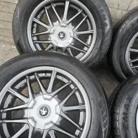 رینگ و لاستیک خرچنگی  پژوسایز 205/60/15