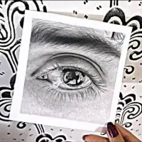 طراحی سیاه قلم|تابلو، نقاشی، عکس|بم, |دیوار