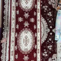 کناره ی فرش زرشکی