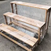 شلف چوبی|کتابخانه، شلف، قفسه‌های دیواری|قم, وادی السلام|دیوار