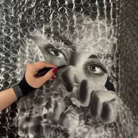 تابلوی سیاه قلم