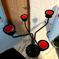 جاشمعی فلزی به قیمت تولیدی|چراغ خواب و آباژور|سنندج, |دیوار