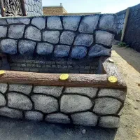 سیمان کاری طرح دار|خدمات پیشه و مهارت|خنجین, |دیوار