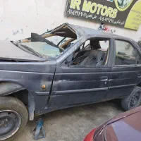 پژو۴۰۵ تصادفی مدل۹۵ تک سوز