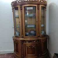 بوفه ۲ تیکه چوبی