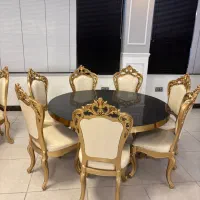 میز و صندلی vipتالار لاکچری ۵۰تا