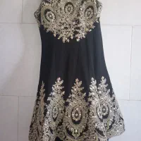 لباس مجلسی سنگ دوزی شده