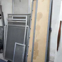 درب و پنجره توری آلومینیوم، قفسه های آلومینیوم|مصالح و تجهیزات ساختمان|زنجان, |دیوار