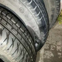 دوعدد لاستیک نو سمندو دو عدد 70درصد بدون پنچری|قطعات یدکی و لوازم جانبی|بجنورد, |دیوار