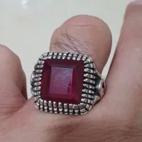 انگشتر یاقوت سرخ با رکاب دست ساز|جواهرات|تهران, شهرک طالقانی|دیوار