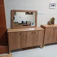 آینه کنسول ۱۲۰ تک و ست|بوفه، ویترین، کنسول|ارومیه, |دیوار