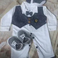 دودست لباس نوزادی پسرانه نو وتمیز|کفش و لباس بچه|اصفهان, سرشبادران|دیوار