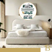 تختخواب دونفره طرح تدی رنگبندی کوالا