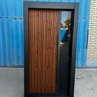 درب ضدسرقت درب لابی ترک نرده شیشه‌ای،استیل کد R025|مصالح و تجهیزات ساختمان|امیرکلا, |دیوار