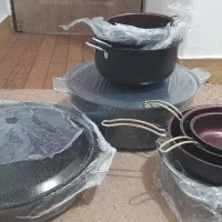 9تیکه قابلمه وتابه سایز بزرگ وکوچک بفروش میرسد