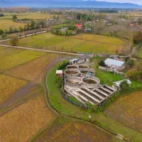 استخر بتنی پرورش ماهی قزل‌آلا