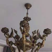 لوستر برنجی وبرنزی