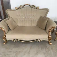 یک دست مبل هفت نفره تمیز و کار کرده