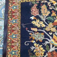 ذرع و نیم گل ابریشم چله ابریشم|فرش|همدان, |دیوار