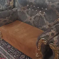 مبل ۷ نفره و میز عسلی سالم قیمت خیلی خوب|مبلمان خانگی و میز عسلی|کاشان, ولیعصر|دیوار