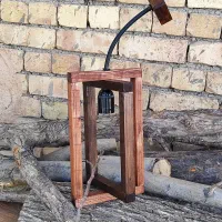 لوستر چوبی|لوستر و چراغ آویز|اصفهان, گرکان|دیوار