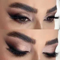 میکاپ شینیون رنگ مو فقط و فقط چهارصد
