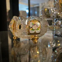 دو‌عدد پیاله طلاکوب اصل چک