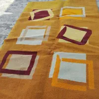 دو تخته فرش ۶متری کارکرده مناسب باغ