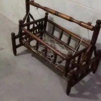 گهواره چوبی|تخت و سرویس خواب|الوند, |دیوار