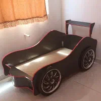 تخت خواب کودک در حد نو|تخت و سرویس خواب|کرمانشاه, |دیوار