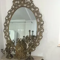 آینه و شمعدان