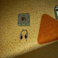 یک جفت گوشواره ویکعدد انگشتر بدلی اصل