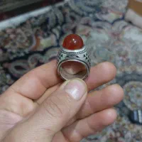 فوروش انگشتر دست ساز با مهر وعیار 925