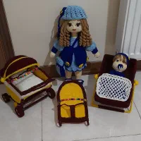 عروسک بافتنی|اسباب‌‌بازی|اصفهان, شهرک کاوه|دیوار